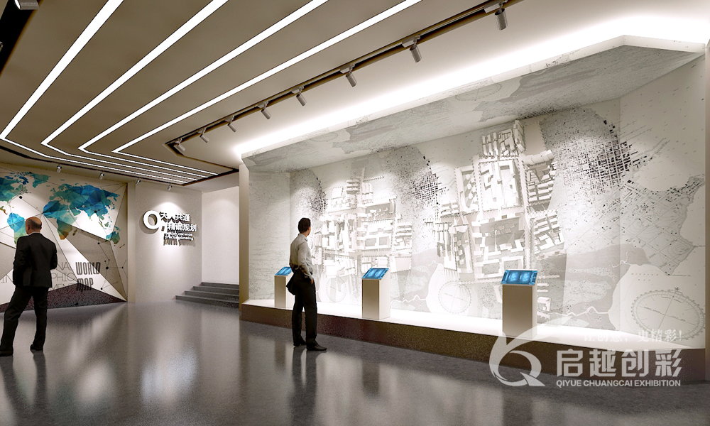 物流展厅专业服务 四川启越创彩展览展示服务详解